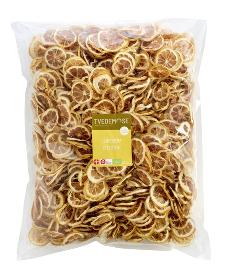 Tvedemose Tørrede Citronskiver ØKO 1 kg.